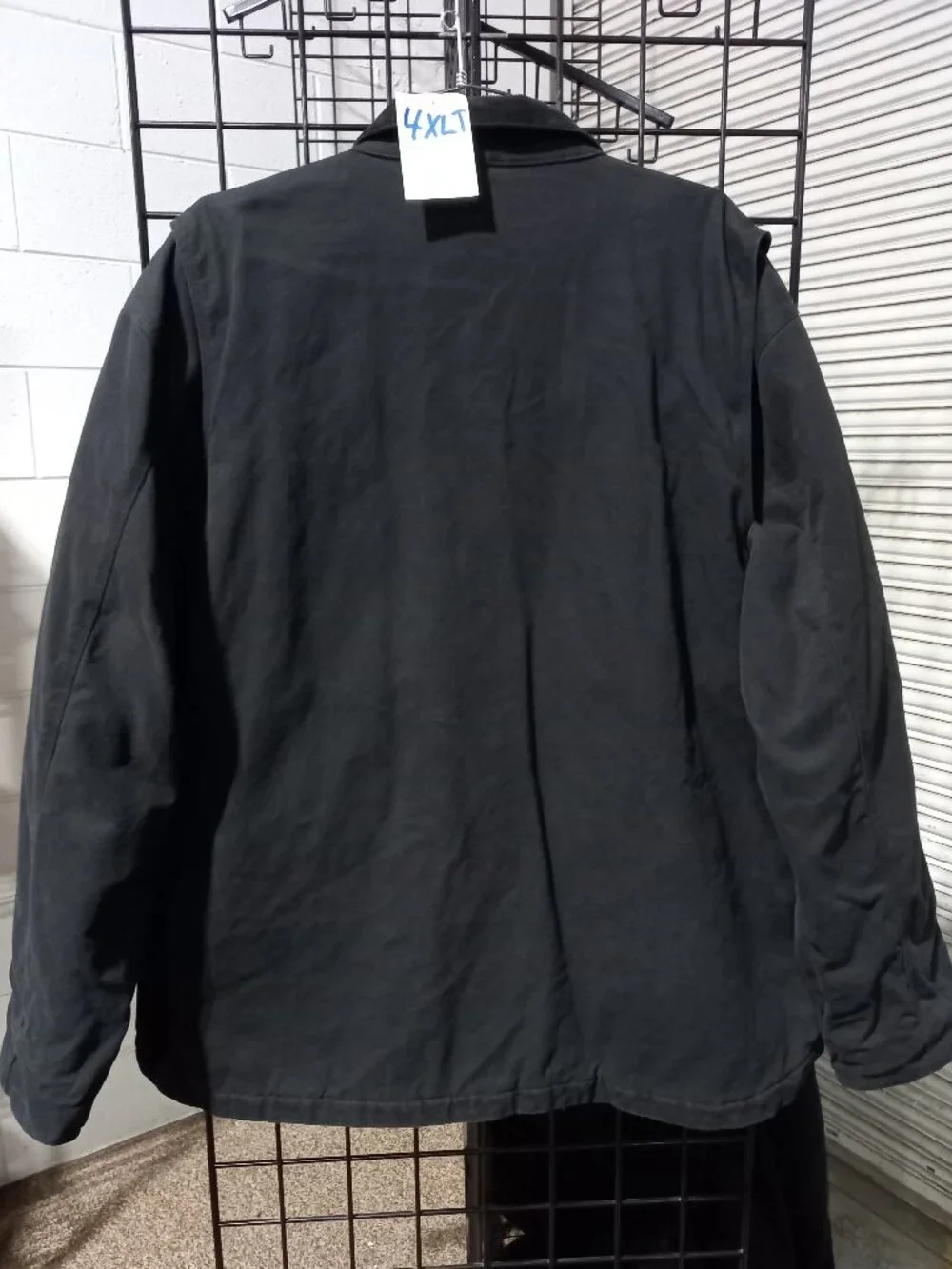 Canvas Concealed Carry Jacket - Black | 4XLT